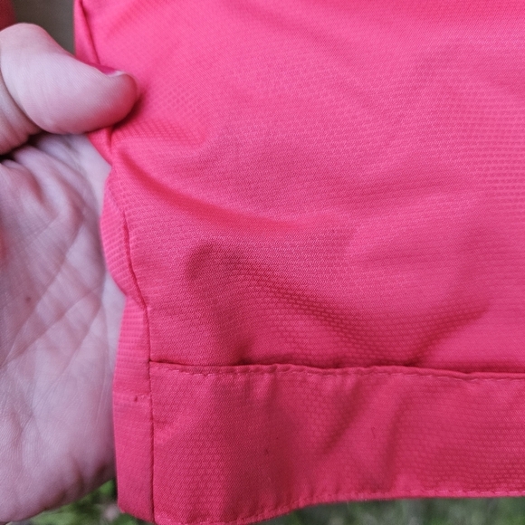 Zeroxposur fleece-lined water resistant jacket in Coral Spark large FLAWED - Picture 9 of 15